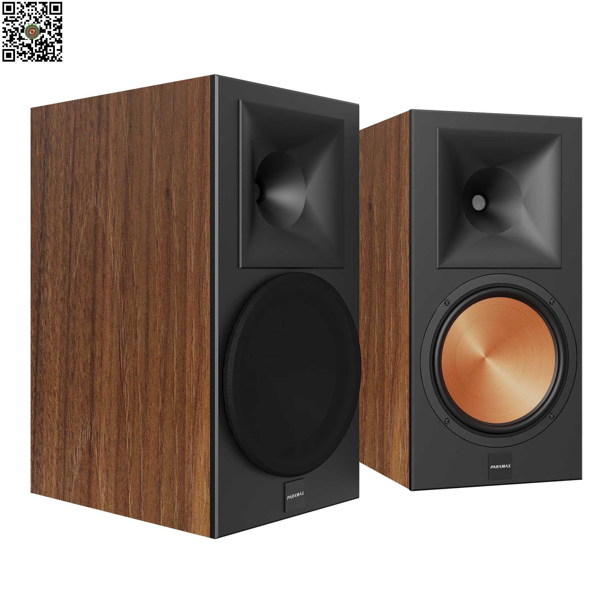 Loa_bookshelf_PARAMAX_EURO1001_Limited_walnut